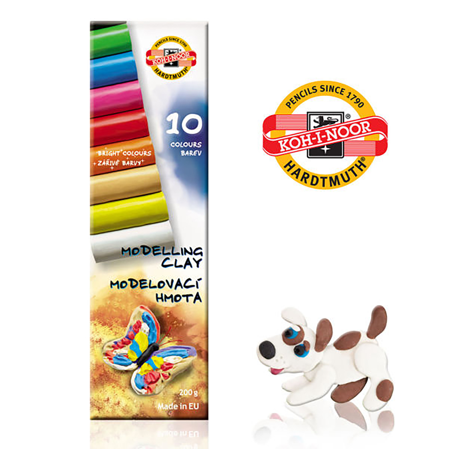 PLASTELIN U KUTIJI 1/10 131710 - KOH-I-NOOR | Školski pribor | NBK