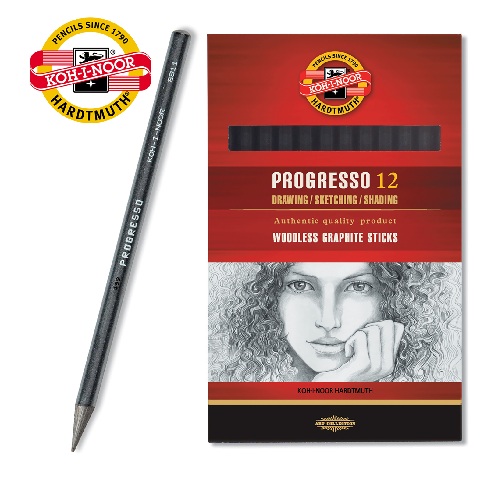 GRAFITNA OLOVKA PROGRESSO HB 8911 - KOH-I-NOOR | Slikarski pribor | NBK