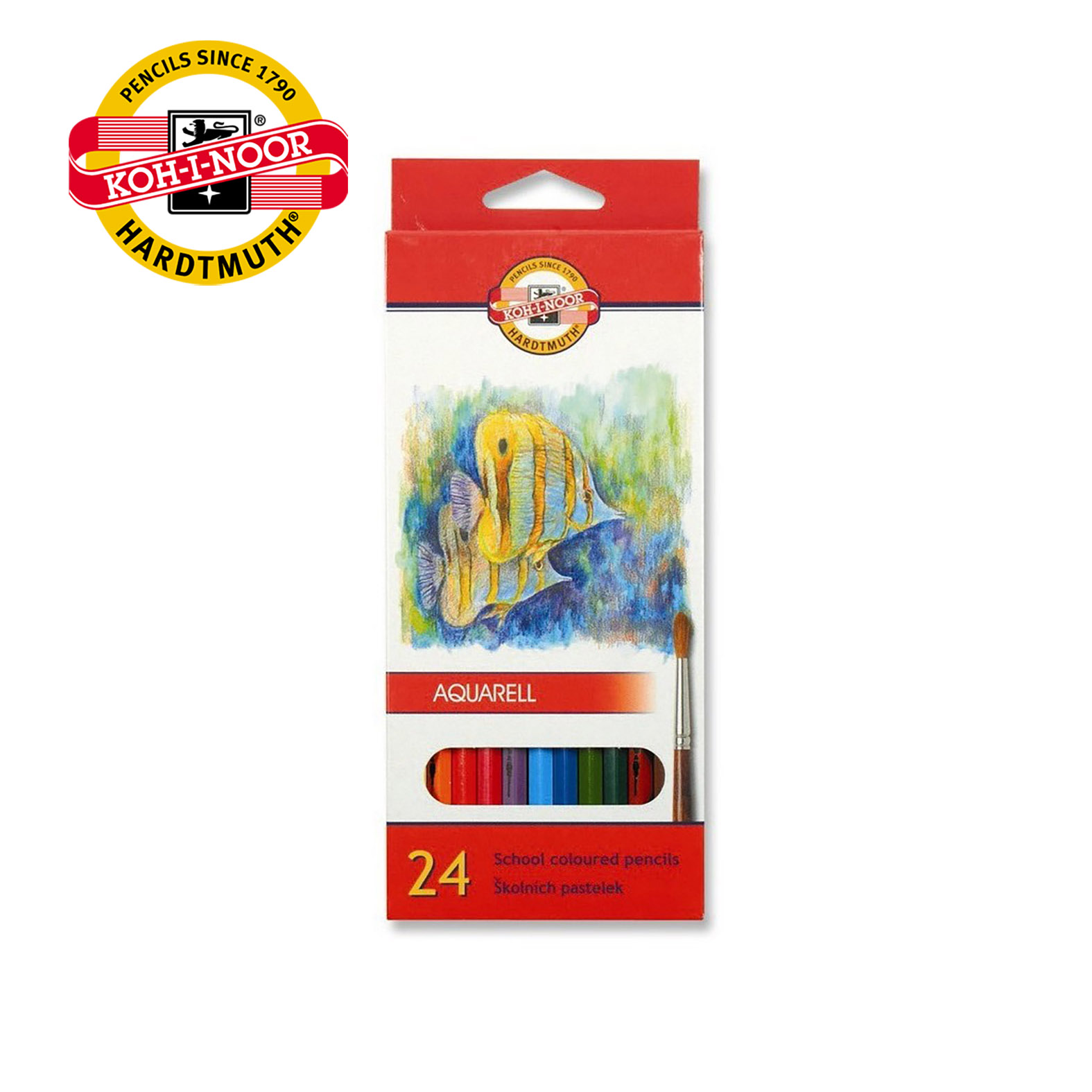 AKVAREL DRVENE BOJE 1/24 3718024 - KOH-I-NOOR | Slikarski pribor | NBK