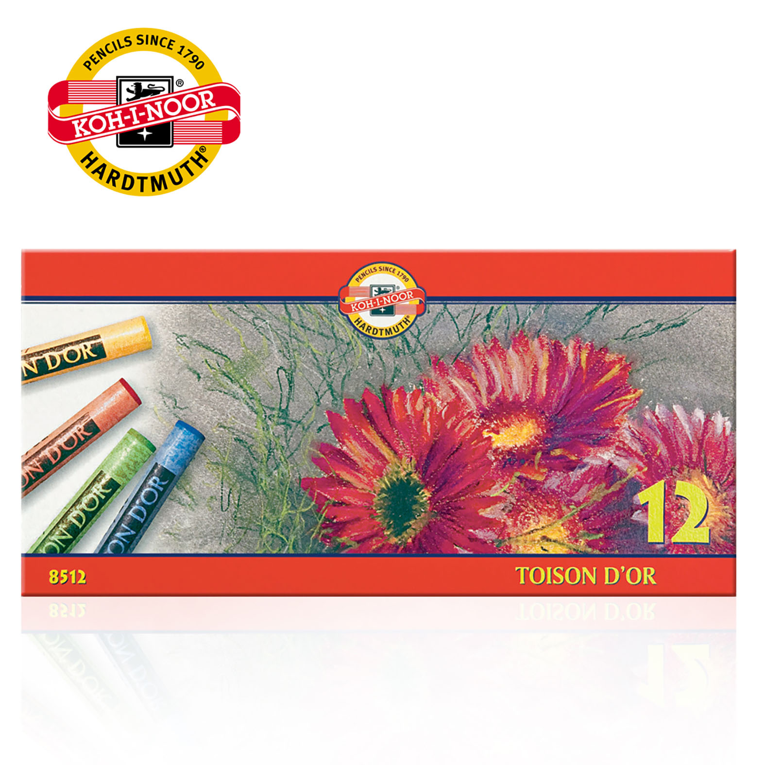 SUVI PASTEL OKRUGLI 1/12 8512012004SC-9SV - KOH-I-NOOR | Slikarski pribor | NBK