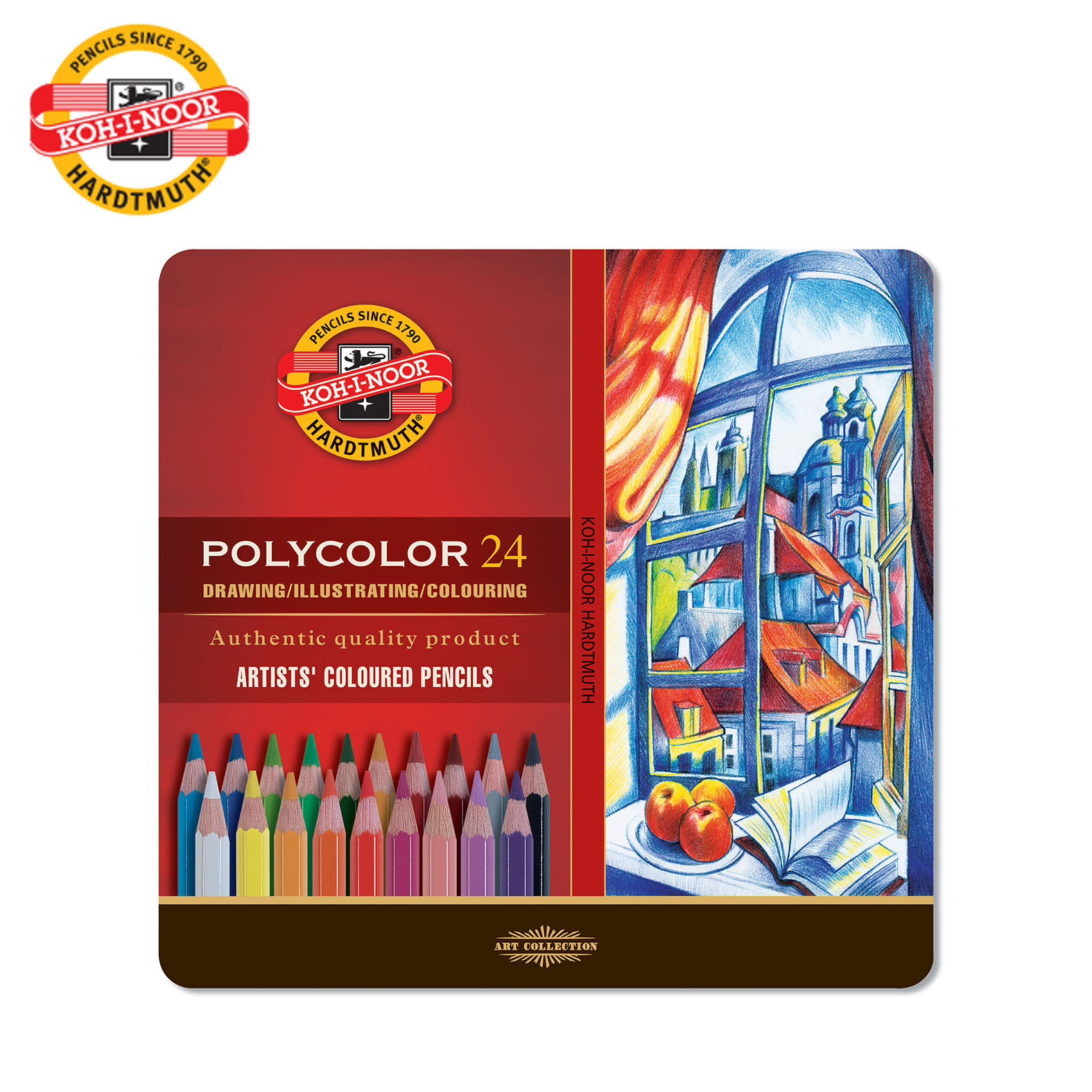 DRVENE BOJE POLYCOLOR 1/24 3824 - KOH-I-NOOR | Slikarski pribor | NBK