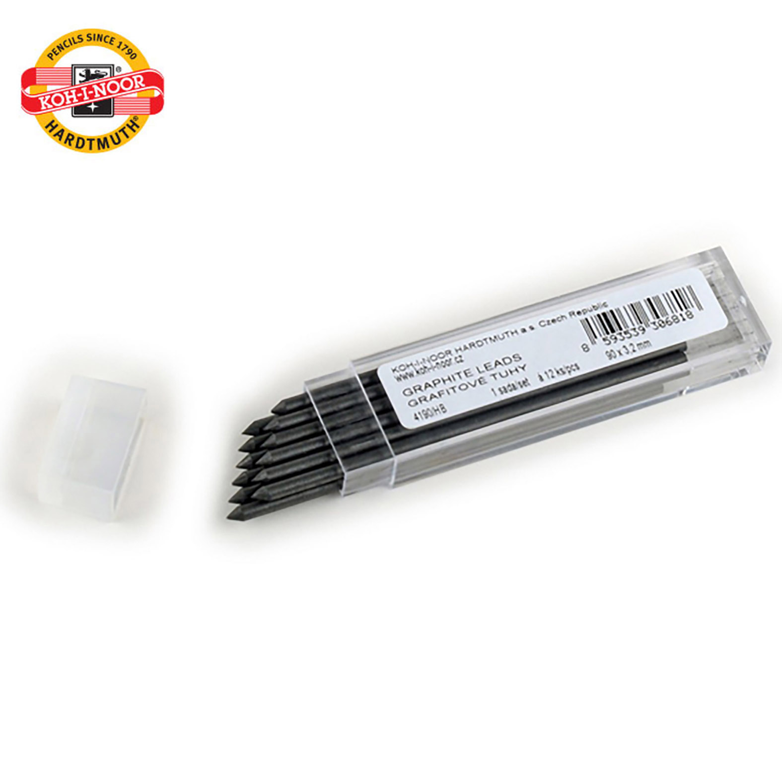 GRAFITNE MINE 2MM HB 1/12 4190 - KOH-I-NOOR | Pisaći pribor | NBK