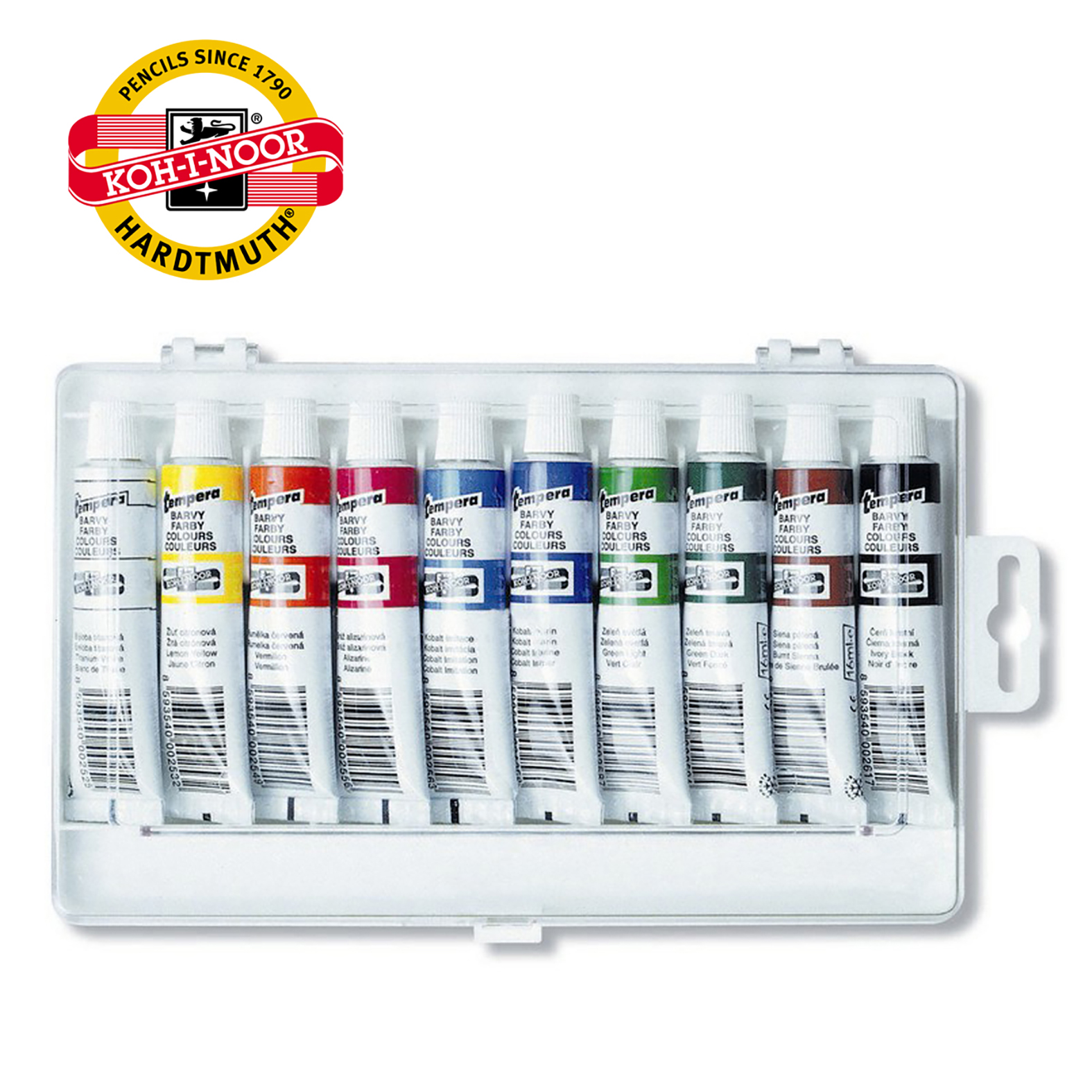 TEMPERA 1/10 16ML U PVC KUTIJI 162503 - KOH-I-NOOR | Školski pribor | NBK
