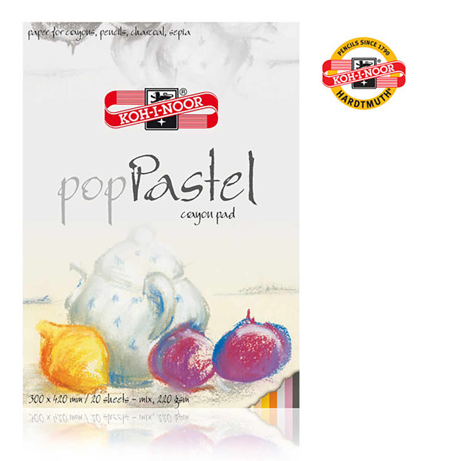 BLOK ZA CRTANJE PASTEL U BOJI 300x420 9920007 - KOH-I-NOOR | Slikarski pribor | NBK