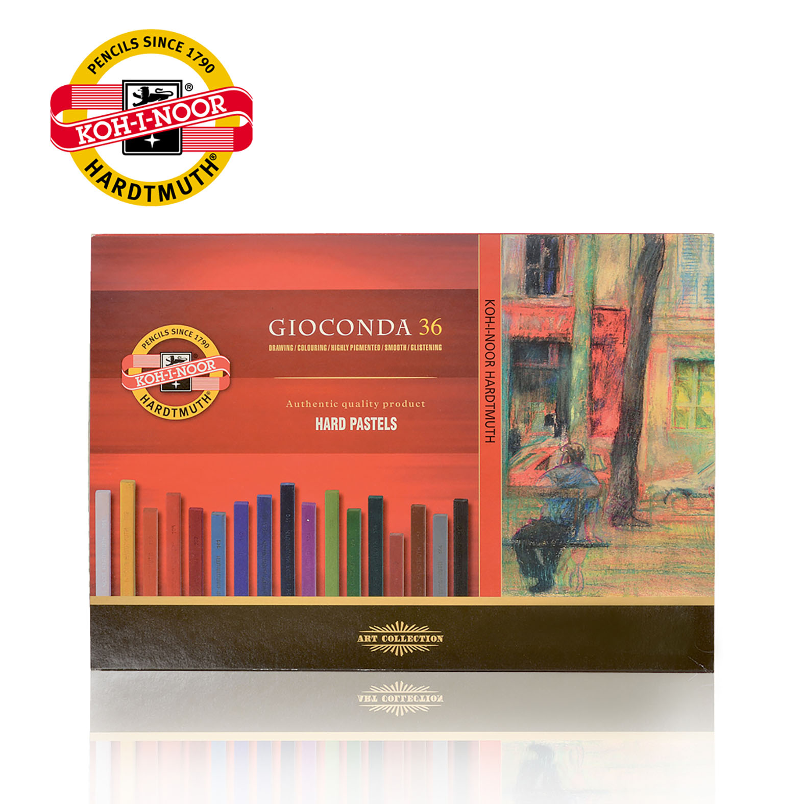 SUVI PASTEL ČETVRTASTI 1/36 8115 - KOH-I-NOOR | Slikarski pribor | NBK
