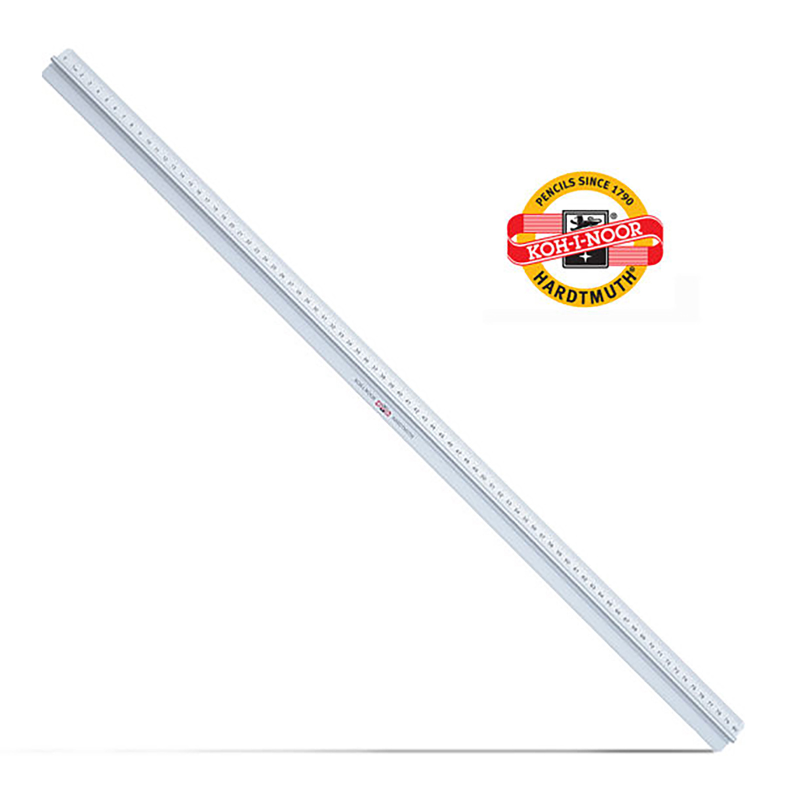 LENJIR METALNI SA DRŽAČEM 80 CM 9101 - KOH-I-NOOR | Školski pribor | NBK