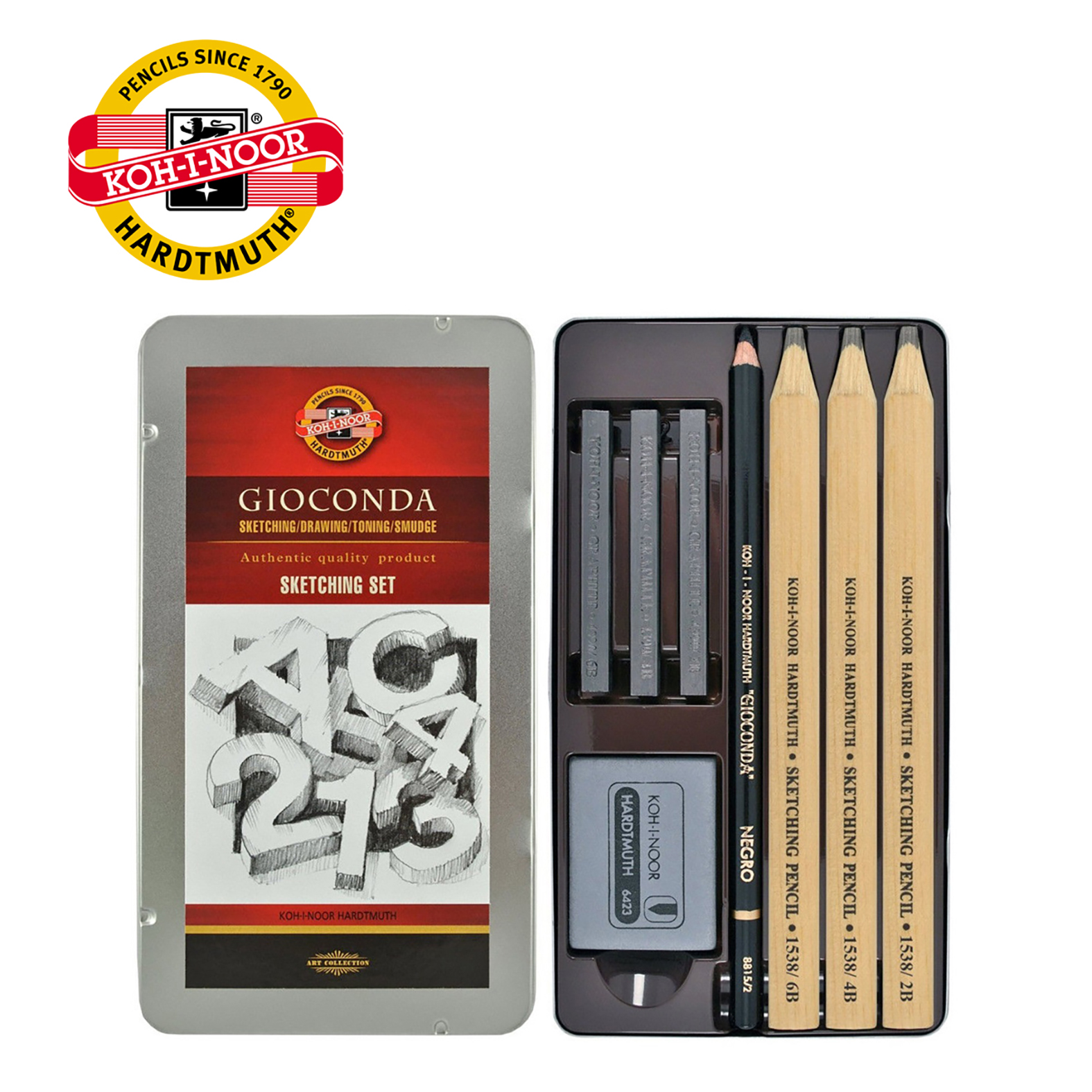 SET UMETNIČKI ZA SKICIRANJE MINI 8892 - KOH-I-NOOR | Slikarski pribor | NBK