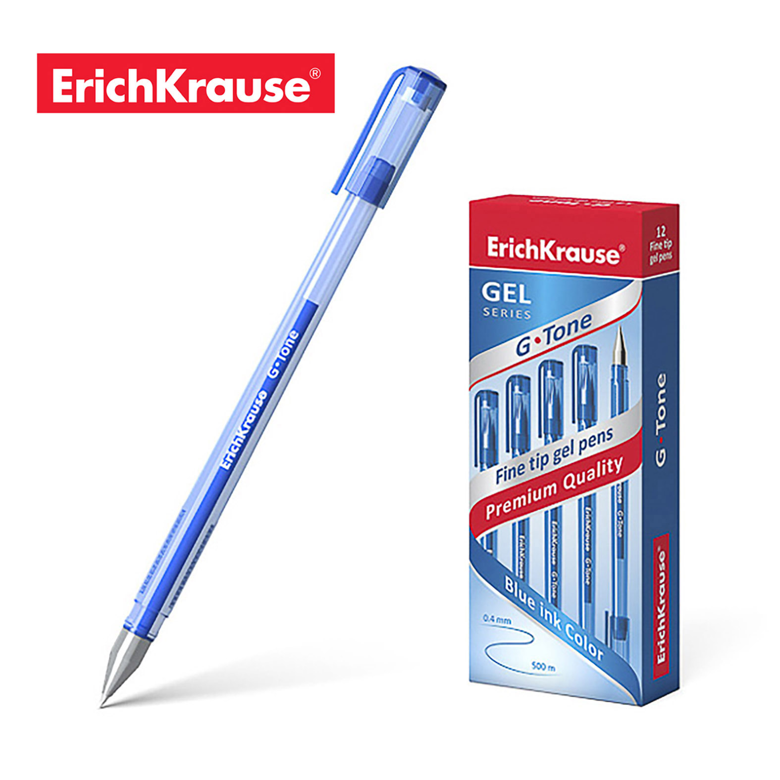 GEL OLOVKA G-TONE PLAVA 0.5 17809 - ERICHKRAUS | Pisaći pribor | NBK