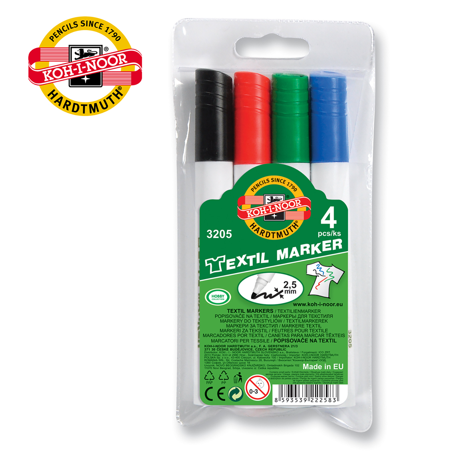MARKER ZA TEKSTIL 1/4 773205JD - KOH-I-NOOR | Pisaći pribor | NBK