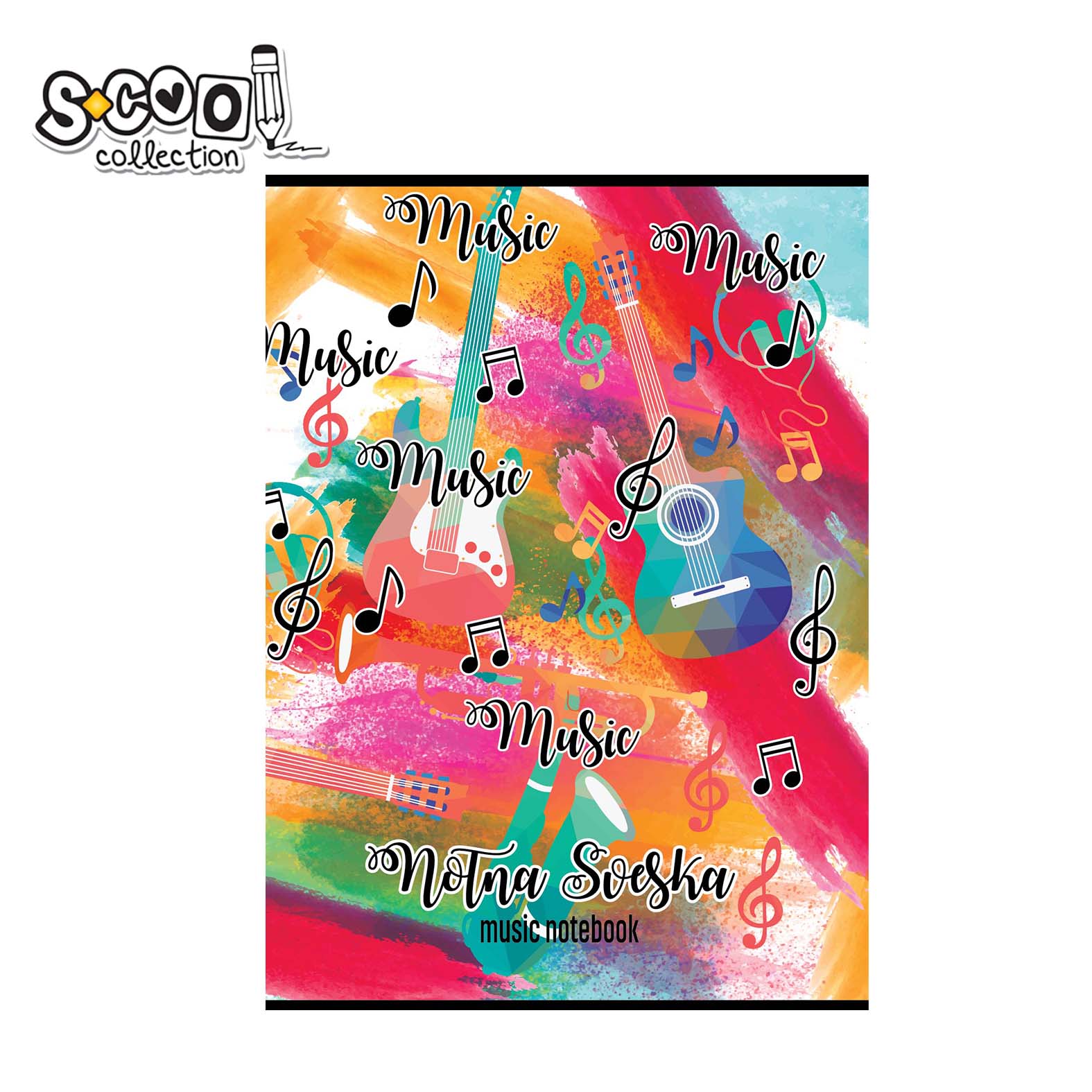 NOTNA SVESKA A4 SC124 - S-COOL | Školski pribor - slika 2 | NBK