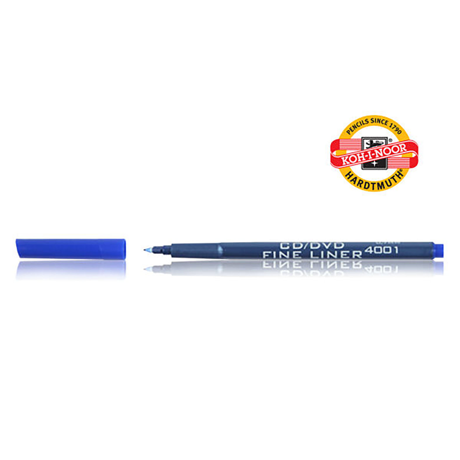 FINELINER MARKER ZA CD/DVD PLAVI 0.7MM 4001 - KOH-I-NOOR | Pisaći pribor | NBK