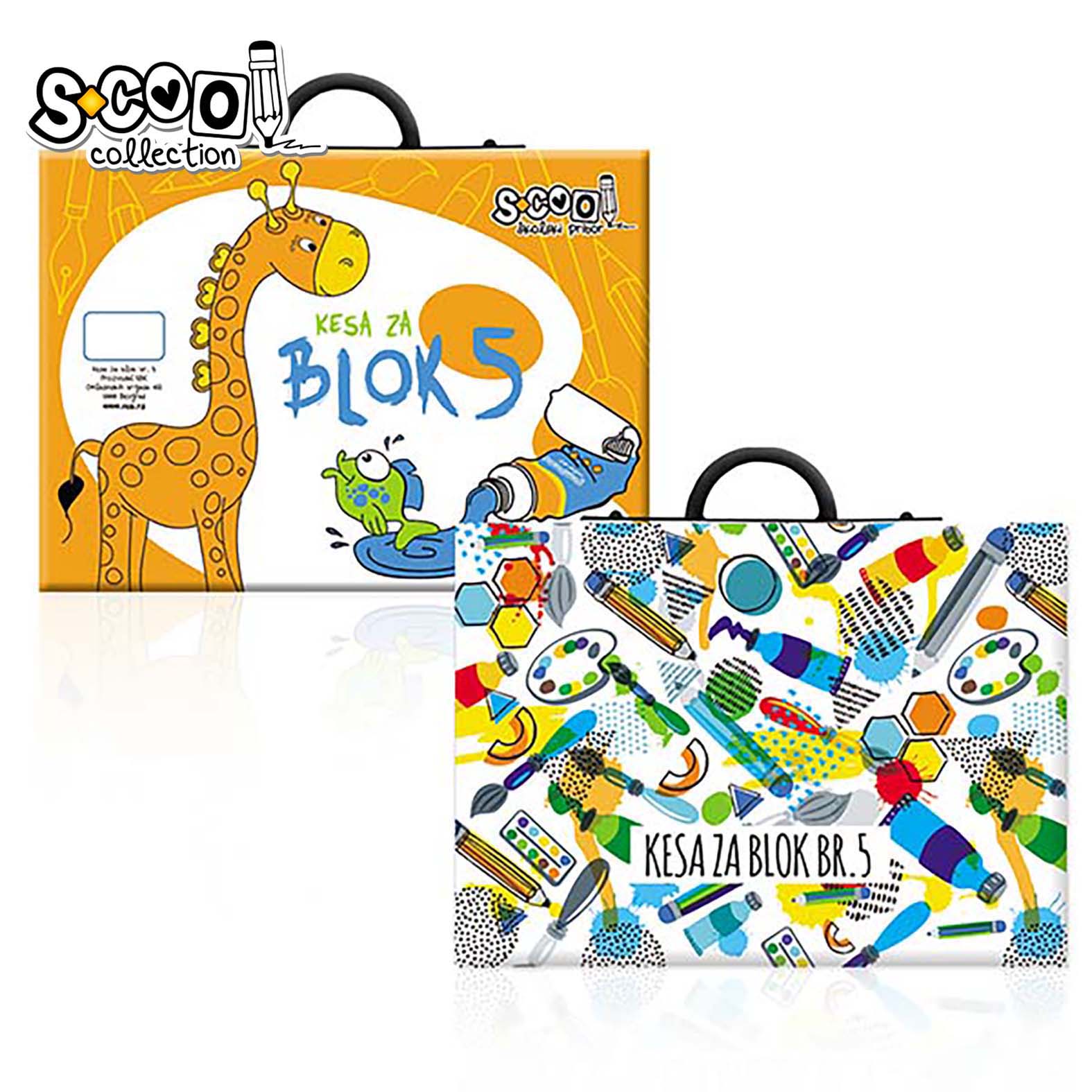 KESA ZA BLOK BR.5 SC110 - S-COOL | Školski pribor | NBK