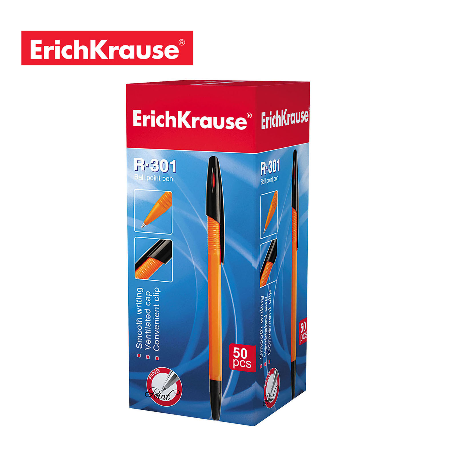 HEMIJSKA OLOVKA R-301 ORANGE CRNA  1/50 22188 - ERICHKRAUS | Pisaći pribor | NBK