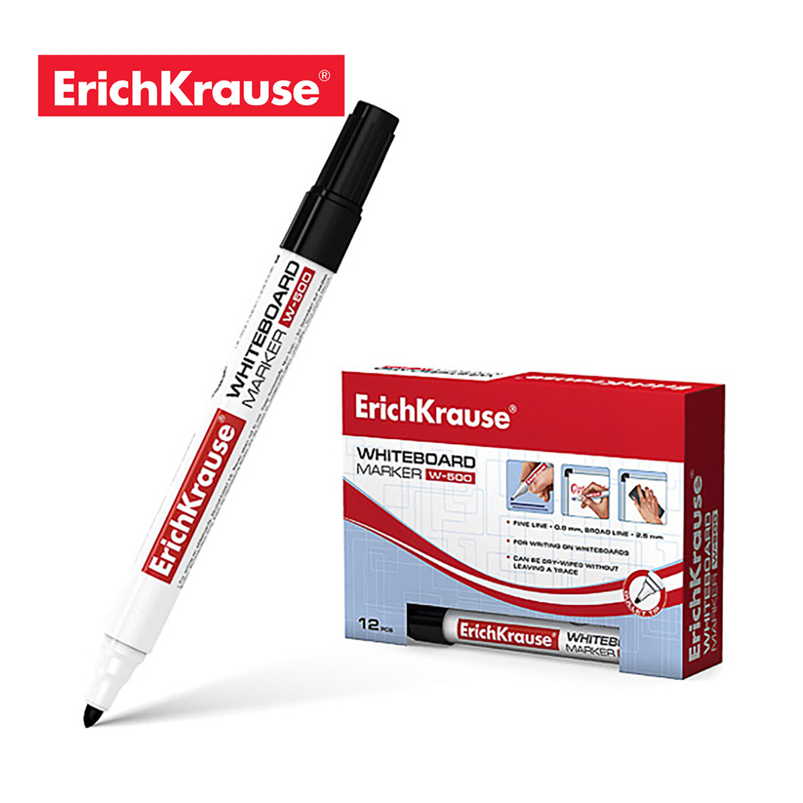 MARKER WB-500 CRNI 12845 - ERICHKRAUS | Pisaći pribor | NBK