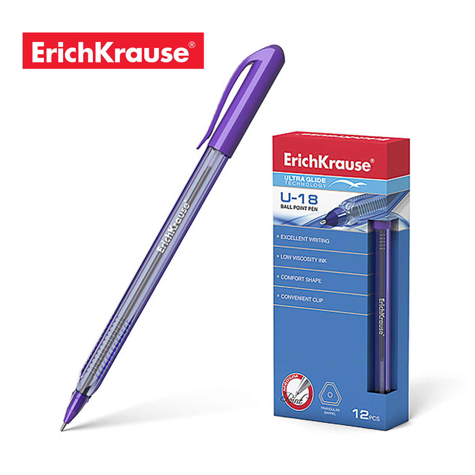 HEMIJSKA OLOVKA ULTRA GLIDE U-18 LJUBIČASTA 32537 - ERICHKRAUS | Pisaći pribor | NBK