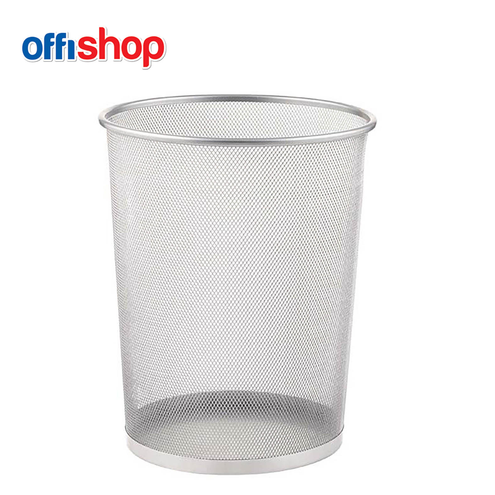 KORPA ŽIČANA SILVER VEĆA 24X29.5X33.5 OF203 - OFFISHOP | Kancelarijski materijal | NBK