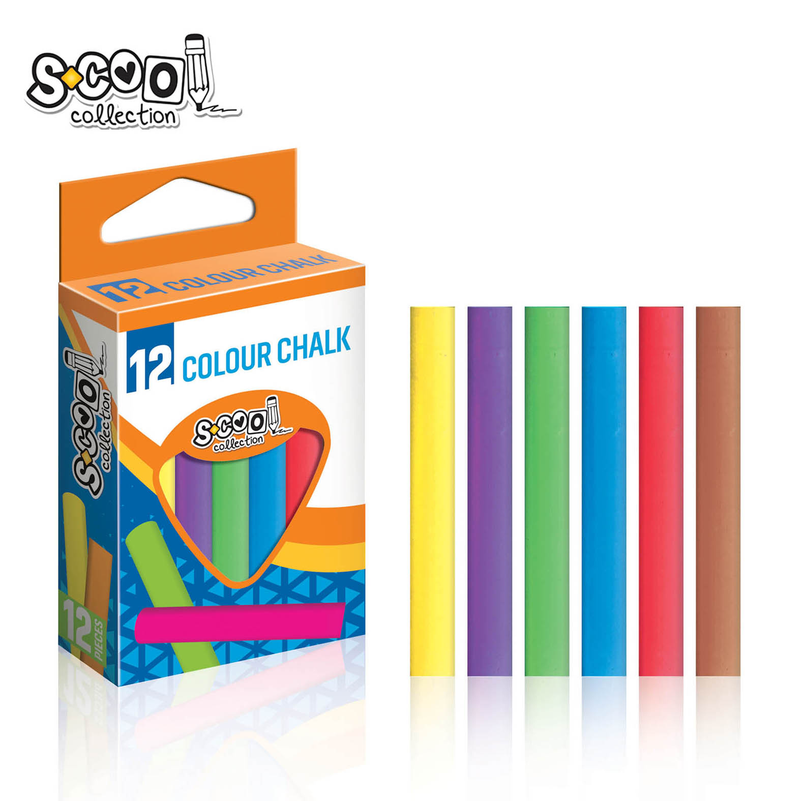 KREDA U BOJI 1/12 SC240 - S-COOL | Školski pribor | NBK