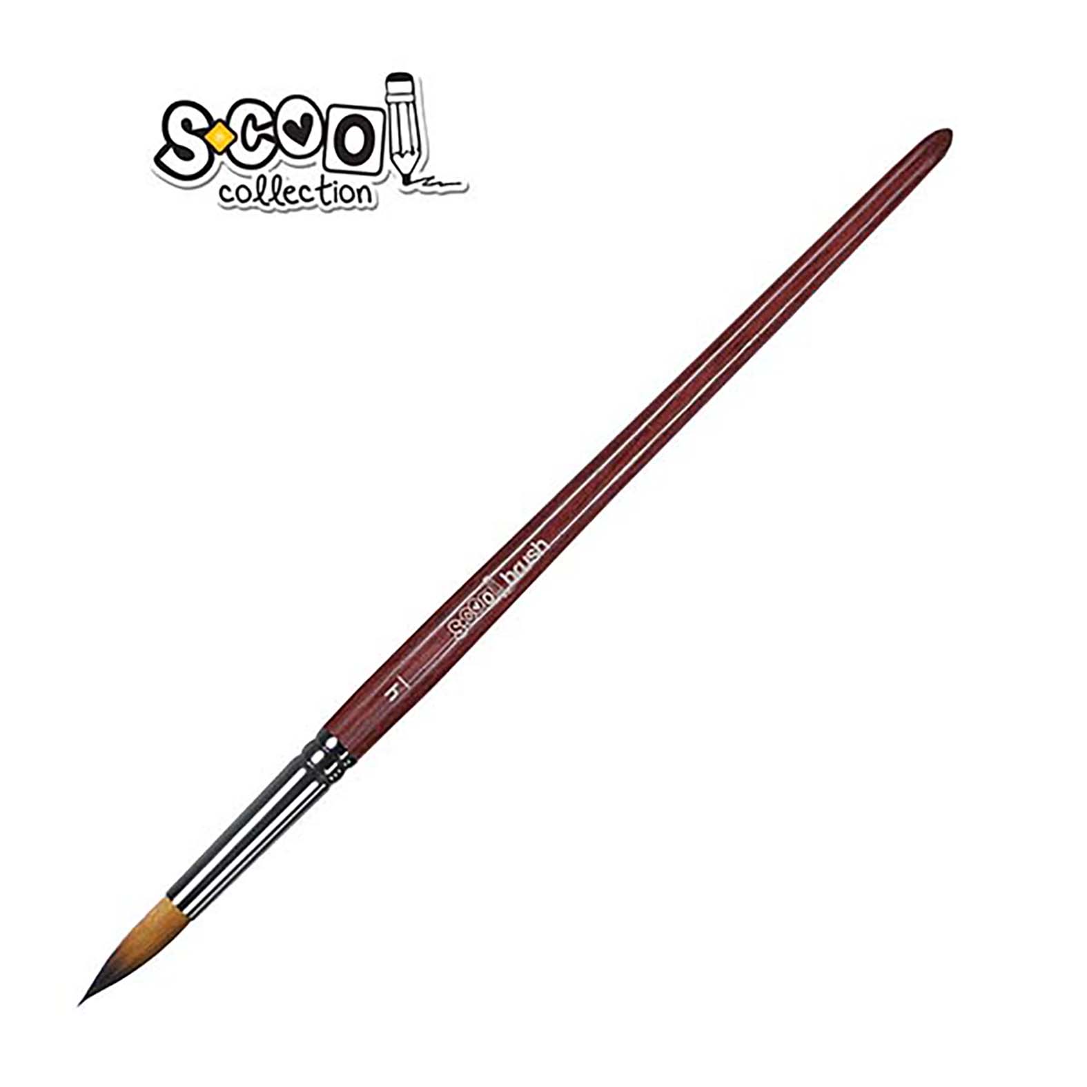 ČETKICA ZA AKVAREL BR.4 SC252 - S-COOL | Školski pribor | NBK