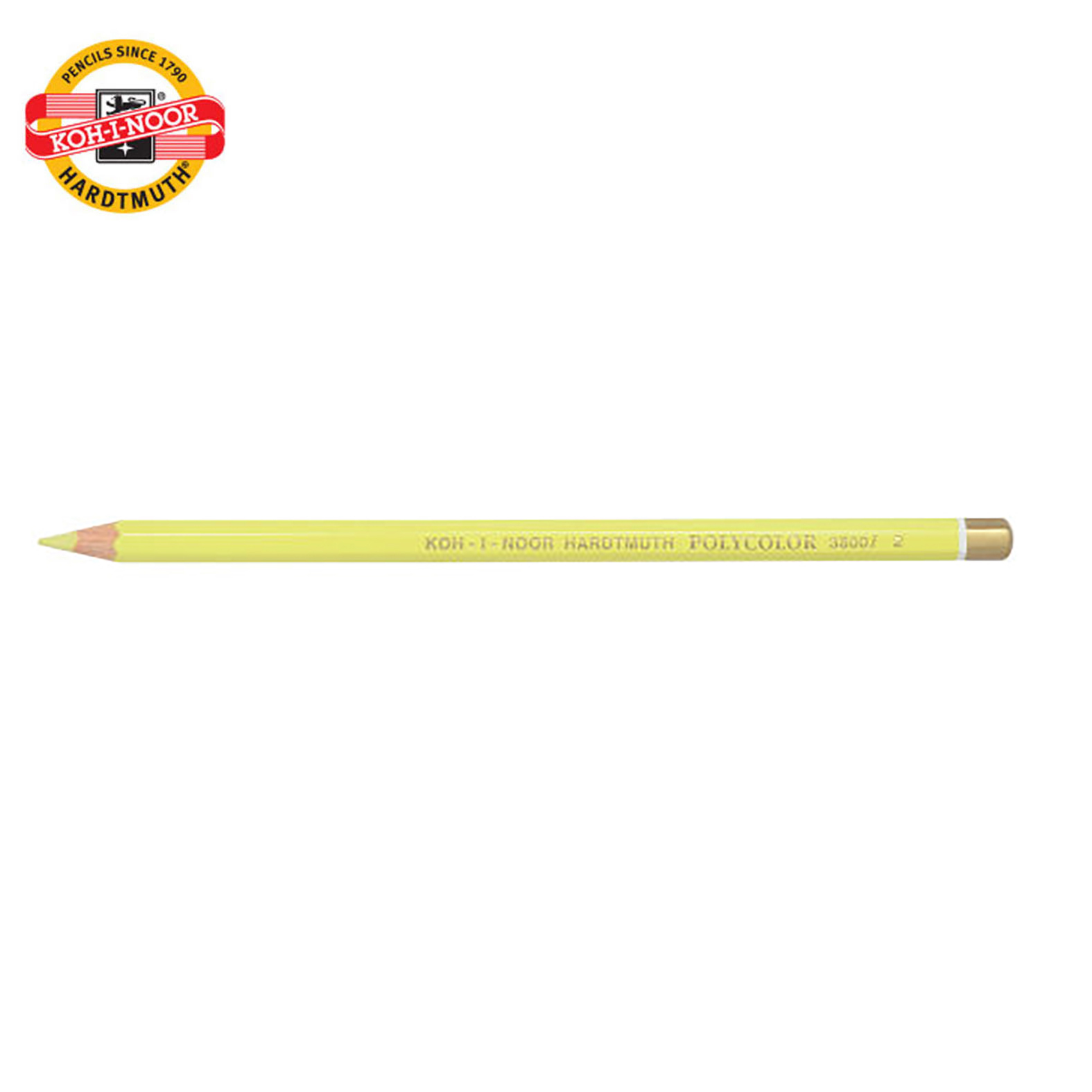 DRVENA BOJA POLYCOLOR LEMON YELLOW 3800 - KOH-I-NOOR | Slikarski pribor | NBK