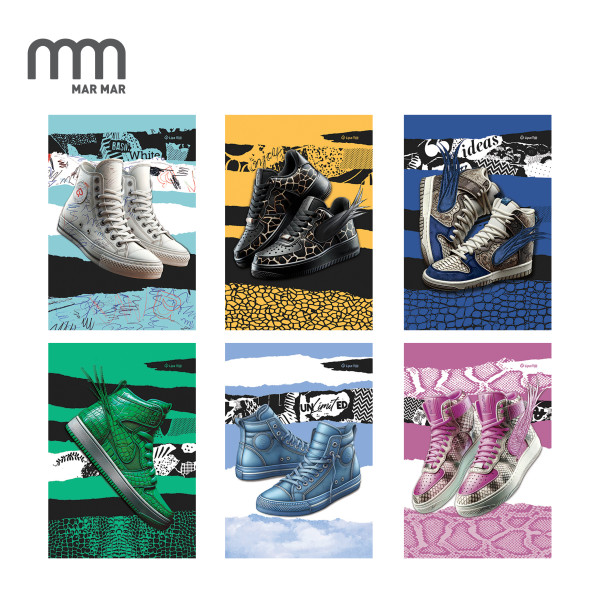 LIPA MILL SVESKA A4 SK SNEAKERS 40L - MAR MAR | Školski pribor | NBK