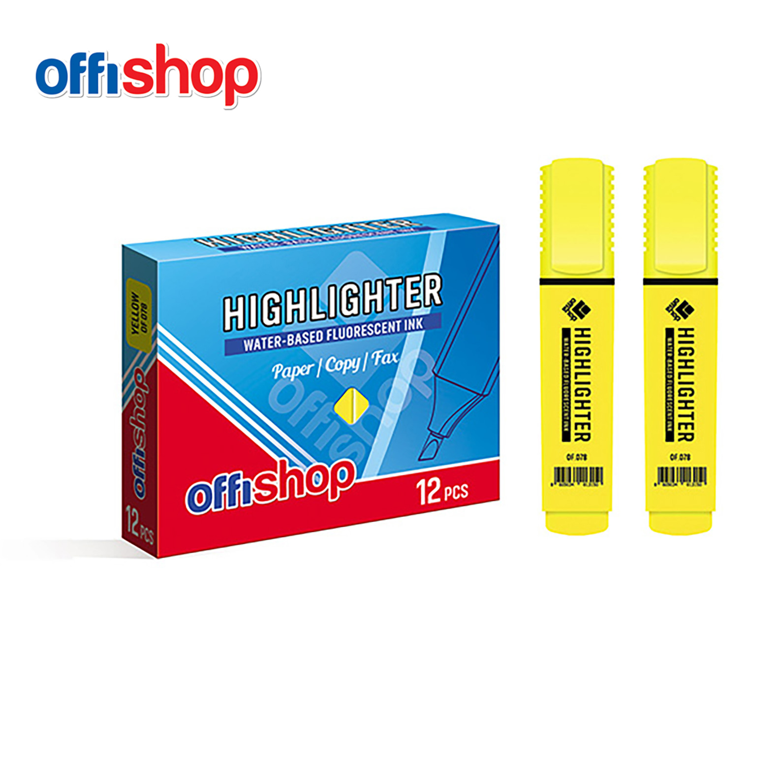 SIGNIR OFFISHOP ŽUTI 1.00-5.00MM OF078 - OFFISHOP | Pisaći pribor | NBK