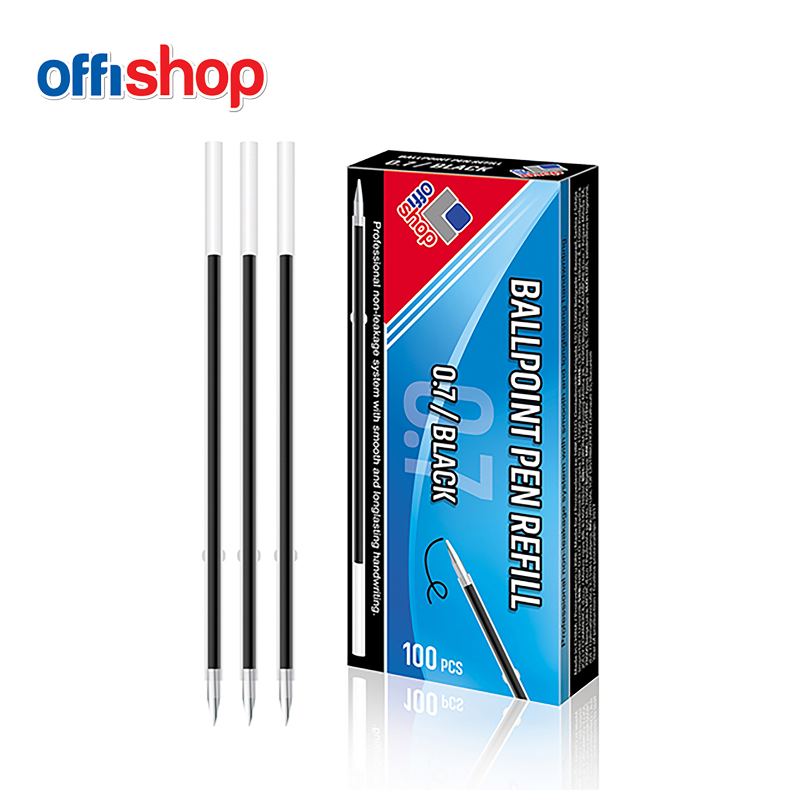 REFIL ZA HEMIJSKU OLOVKU CRNI OF154 - OFFISHOP | Pisaći pribor | NBK