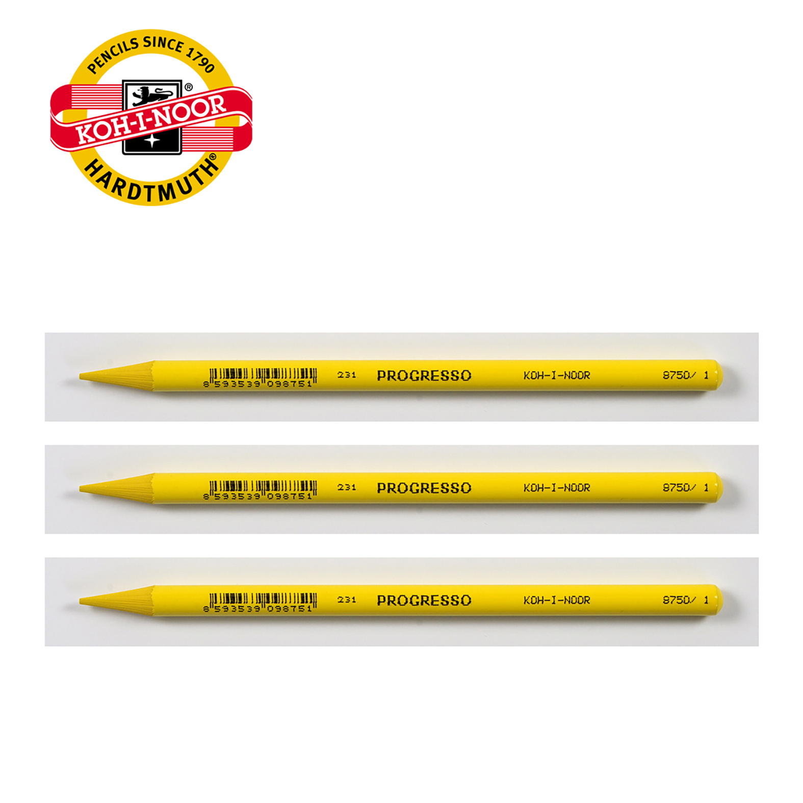 VOŠTANA PASTELA PROGRESSO YELLOW CHROME 8750001 - KOH-I-NOOR | Slikarski pribor | NBK