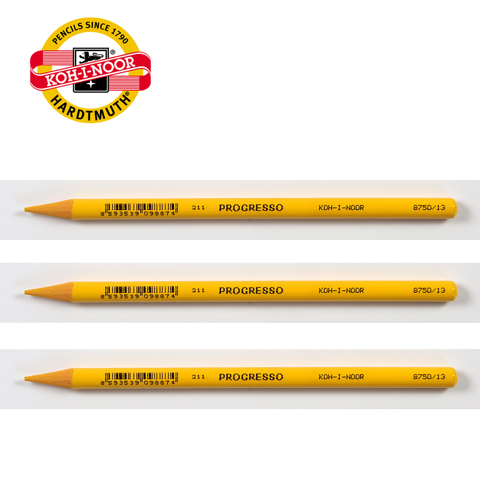 VOŠTANA PASTELA PROGRESSO DARK YELLOW 8750013 - KOH-I-NOOR | Slikarski pribor | NBK