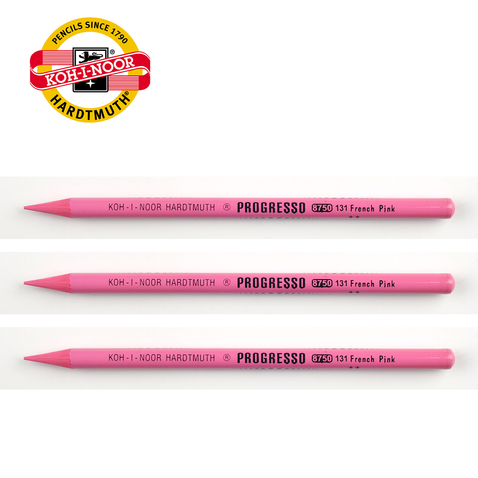 VOŠTANA PASTELA PROGRESSO FRENCH PINK 8750131 - KOH-I-NOOR | Slikarski pribor | NBK