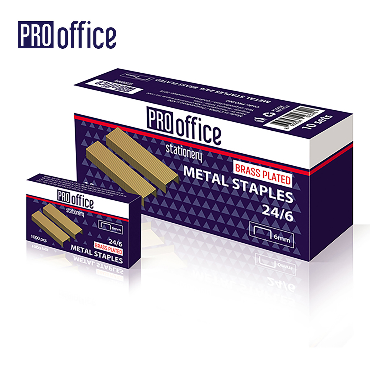 KLAMERICA BAKARNA 24/6 PRO002 - PROOFFICE | Kancelarijski materijal | NBK