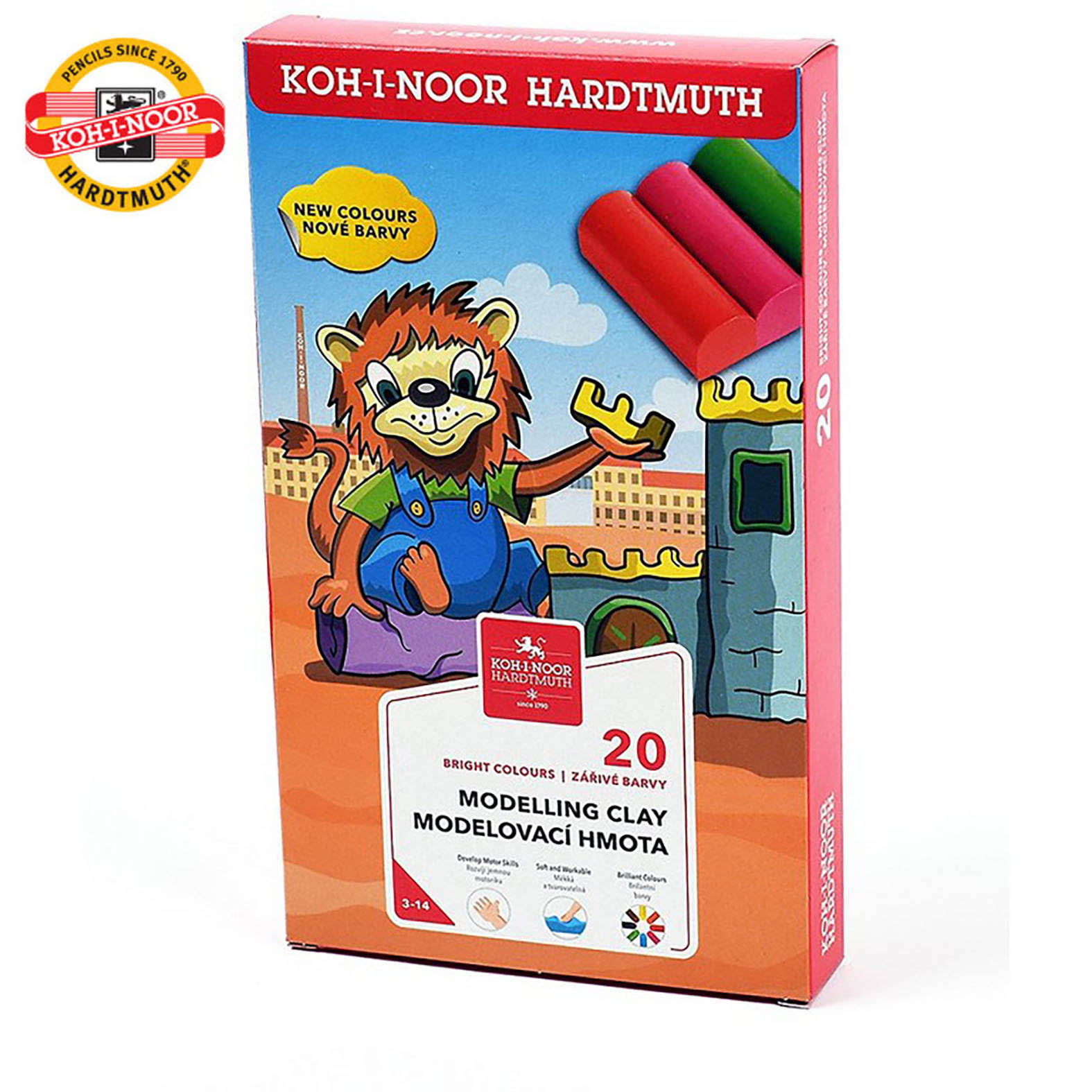 PLASTELIN U KUTIJI 1/20 1315S2001 - KOH-I-NOOR | Školski pribor | NBK