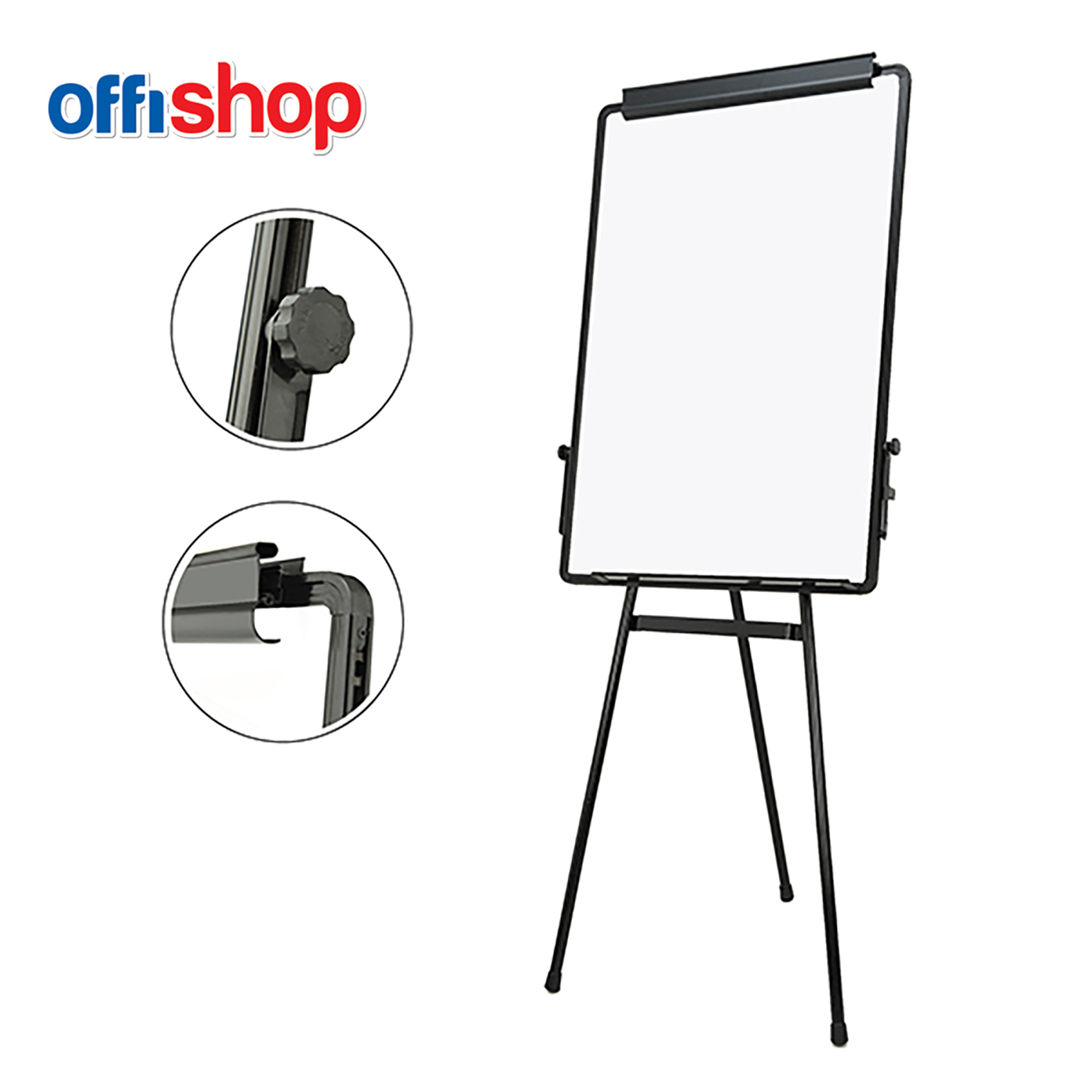 TABLA FLIPCHART SA TRI NOGARA 70X100 OF334 - OFFISHOP | Kancelarijski materijal | NBK