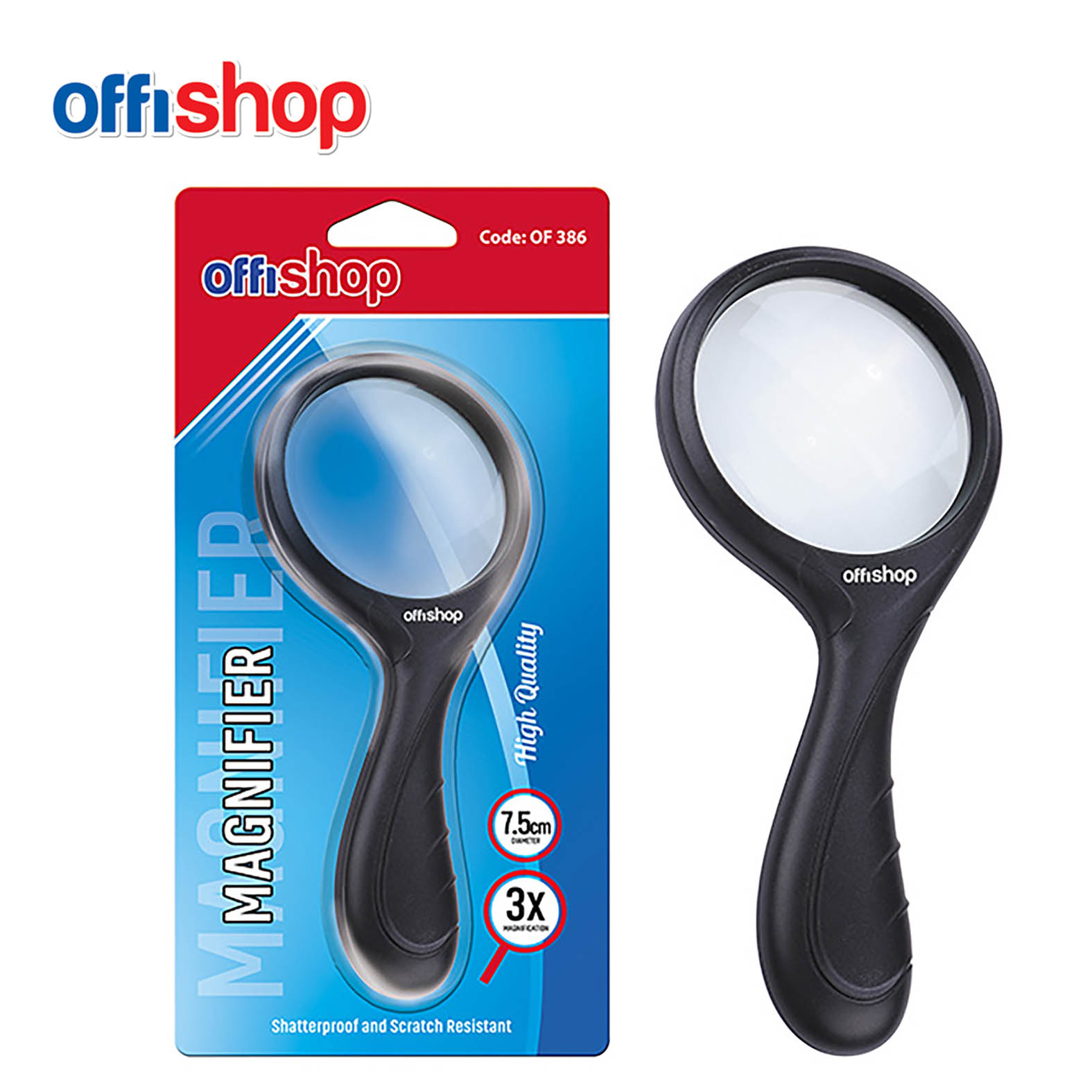 LUPA 7.5CM X3 OF386 - OFFISHOP | Kancelarijski materijal | NBK