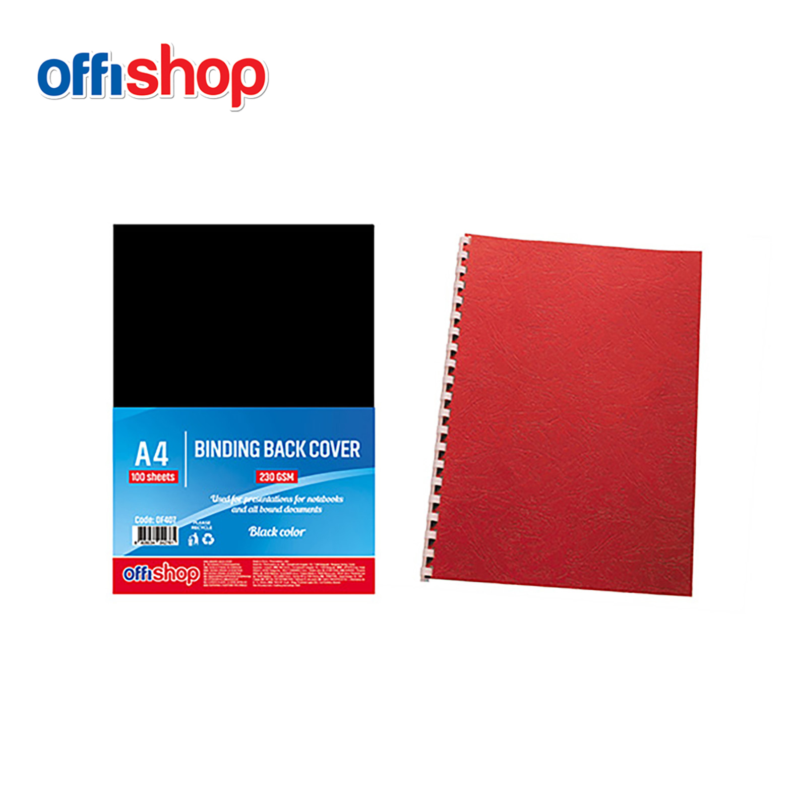 KORICA KARTONSKA A4 BELA 100/1 230GSM OF408 - OFFISHOP | Kancelarijski materijal | NBK
