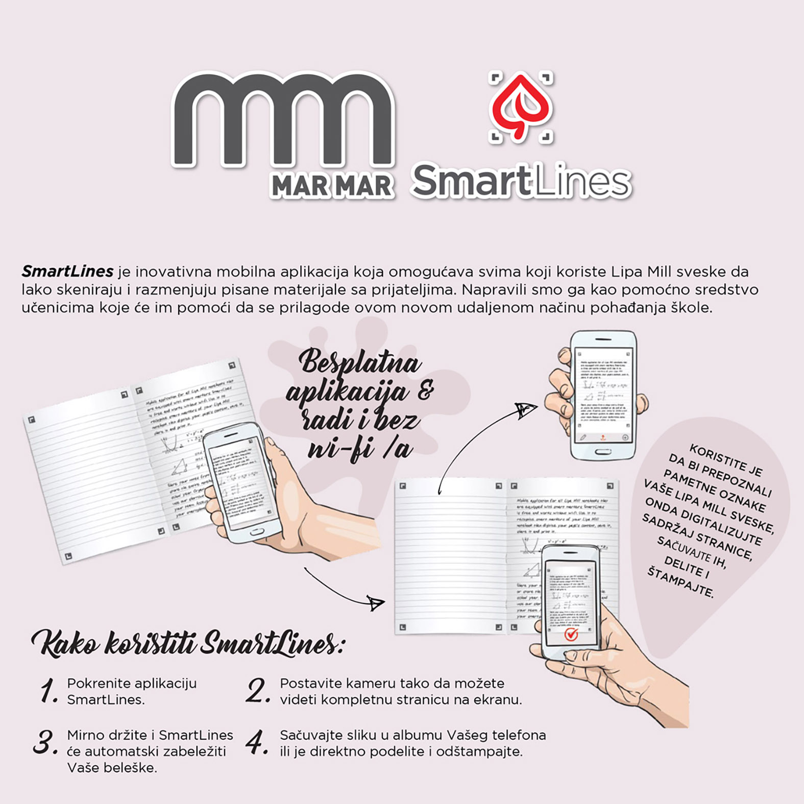 LIPA MILL SVESKA A4 DIKTO METALLIC CITIES 40L - MAR MAR | Školski pribor - slika 2 | NBK