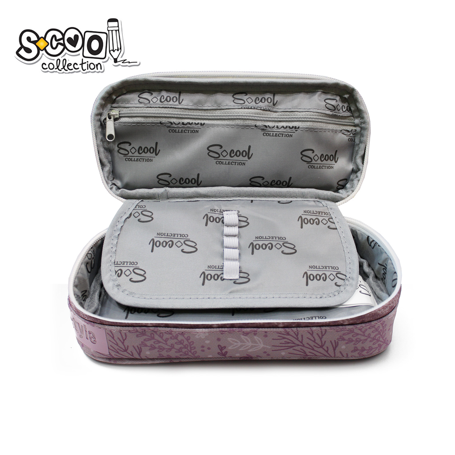 PERNICA PRAZNA URBAN NATURALLY LILAC 20.5*9.0*4.50CM SC1693 - S-COOL | Školski pribor - slika 2 | NBK