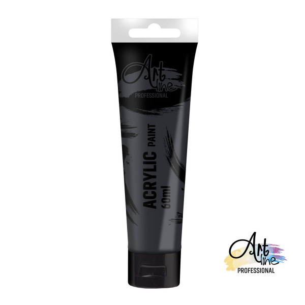 AKRILNA BOJA 60ML. 6PCS BOX LAMP BLACK ART057 - ARTLINE | Slikarski pribor | NBK