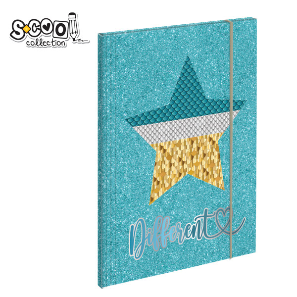 FASCIKLA PREMIUM 31.5*23.5CM HOLOGRAM STAR SC1735 - S-COOL | Školski pribor | NBK