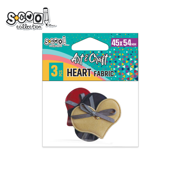 KRAFT UKRASNO SRCE 1/3 45x54mm SC1955 - KRAFT | Party, kraft, kreativni i dekorativni program | NBK