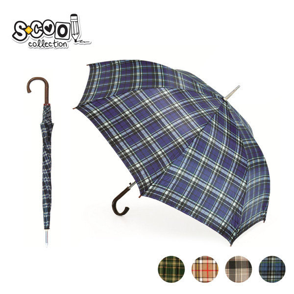 KIŠOBRAN FI 65CM/8 POLYESTER KARIRANI SC1921** - S-COOL | Gift i poklonski program - slika 2 | NBK