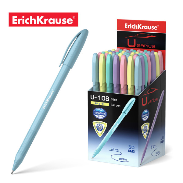 HEMIJSKA OLOVKA ULTRA GLIDE U-108 PASTEL STICK PLAVA 1/50 58110 - ERICHKRAUS | Pisaći pribor | NBK