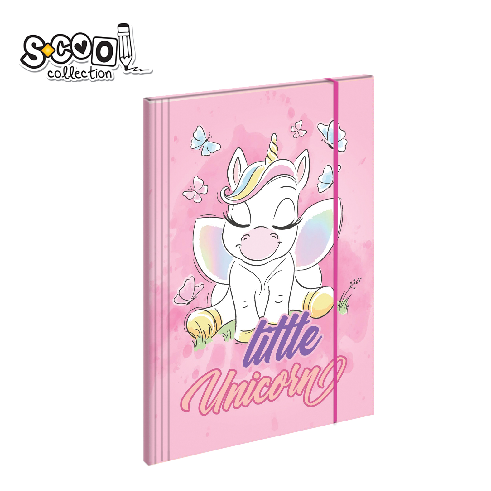 FASCIKLA PREMIUM 31.5*23.5CM HOLOGRAM LITTLE UNICORN SC2420** - S-COOL | Školski pribor | NBK