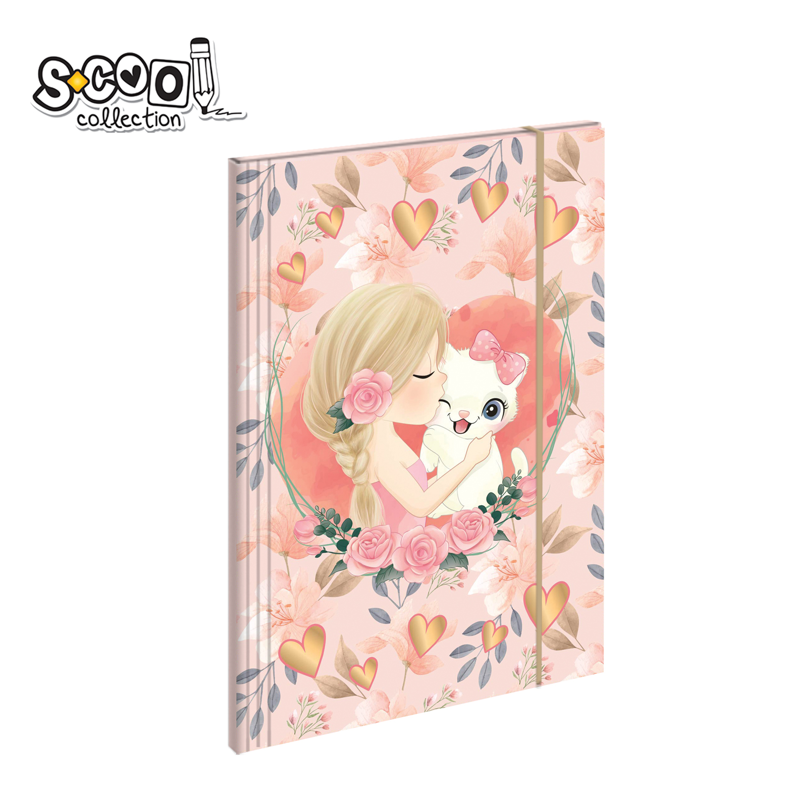 FASCIKLA PREMIUM 31.5*23.5CM HOLOGRAM GIRL SC2421** - S-COOL | Školski pribor | NBK
