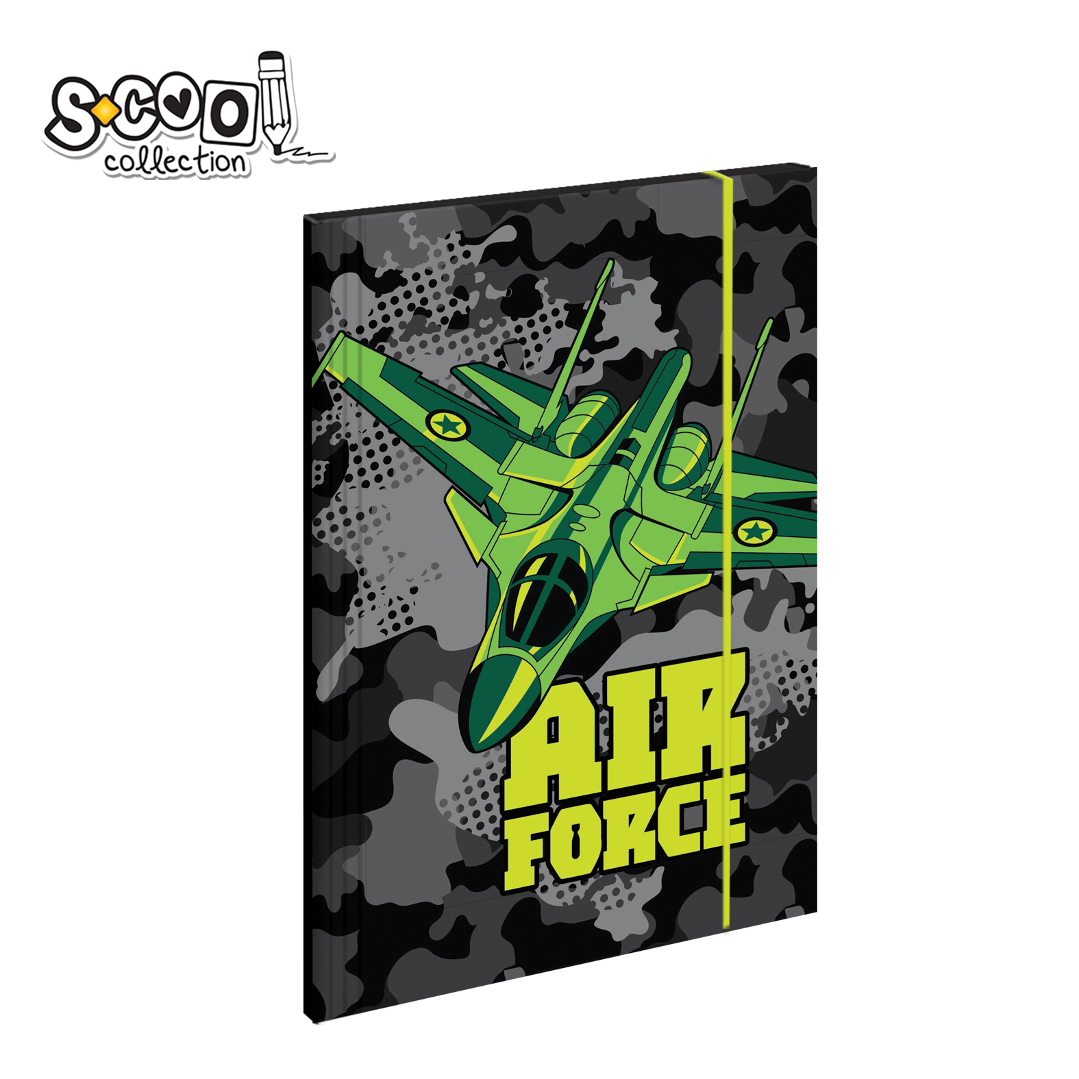 FASCIKLA PREMIUM 31.5*23.5CM HOLOGRAM AIR FORCE SC2423** - S-COOL | Školski pribor | NBK