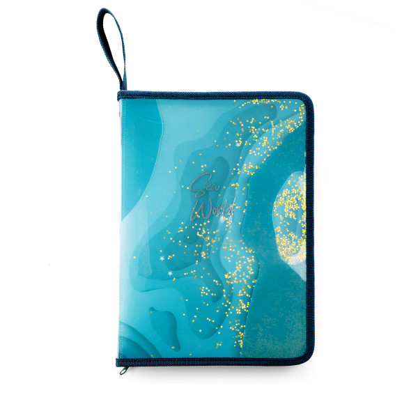 FASCIKLA ORGANIZER SA ZIPOM A4 SEA WORLD 24x33CM OF576 - OFFISHOP | Kancelarijski materijal | NBK