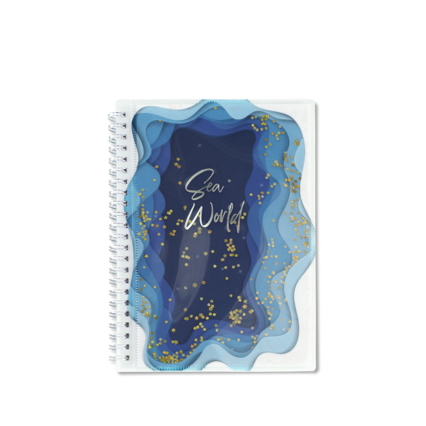 SVESKA SA SPIRALOM A5 80 LISTA SEA WORLD 14.5X20.8 CM OF577 - OFFISHOP | Gift i poklonski program - slika 2 | NBK