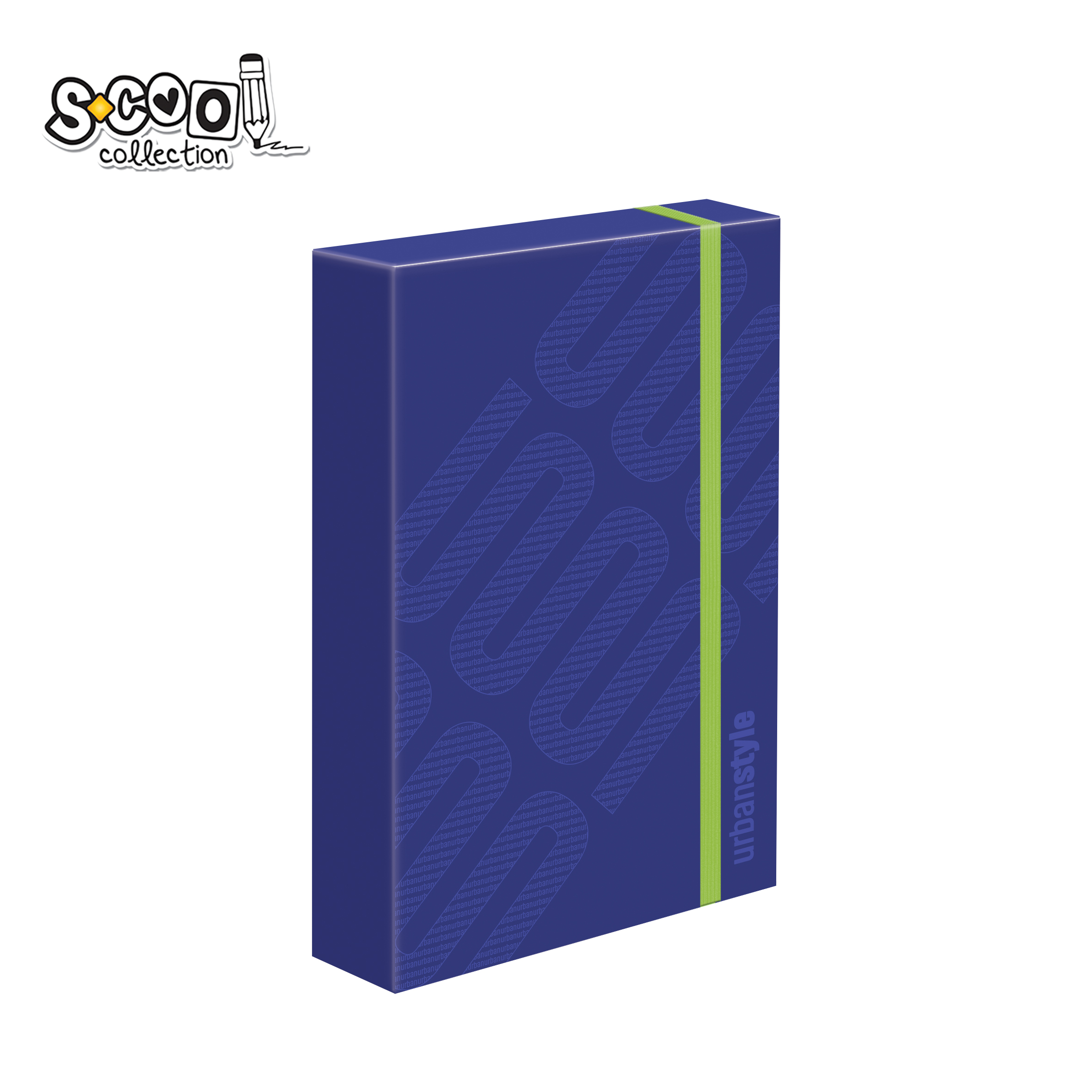 FASCIKLA PREMIUM SA GUMOM URBAN STYLE 31*24*4.5CM SC2769 - S-COOL | Školski pribor | NBK