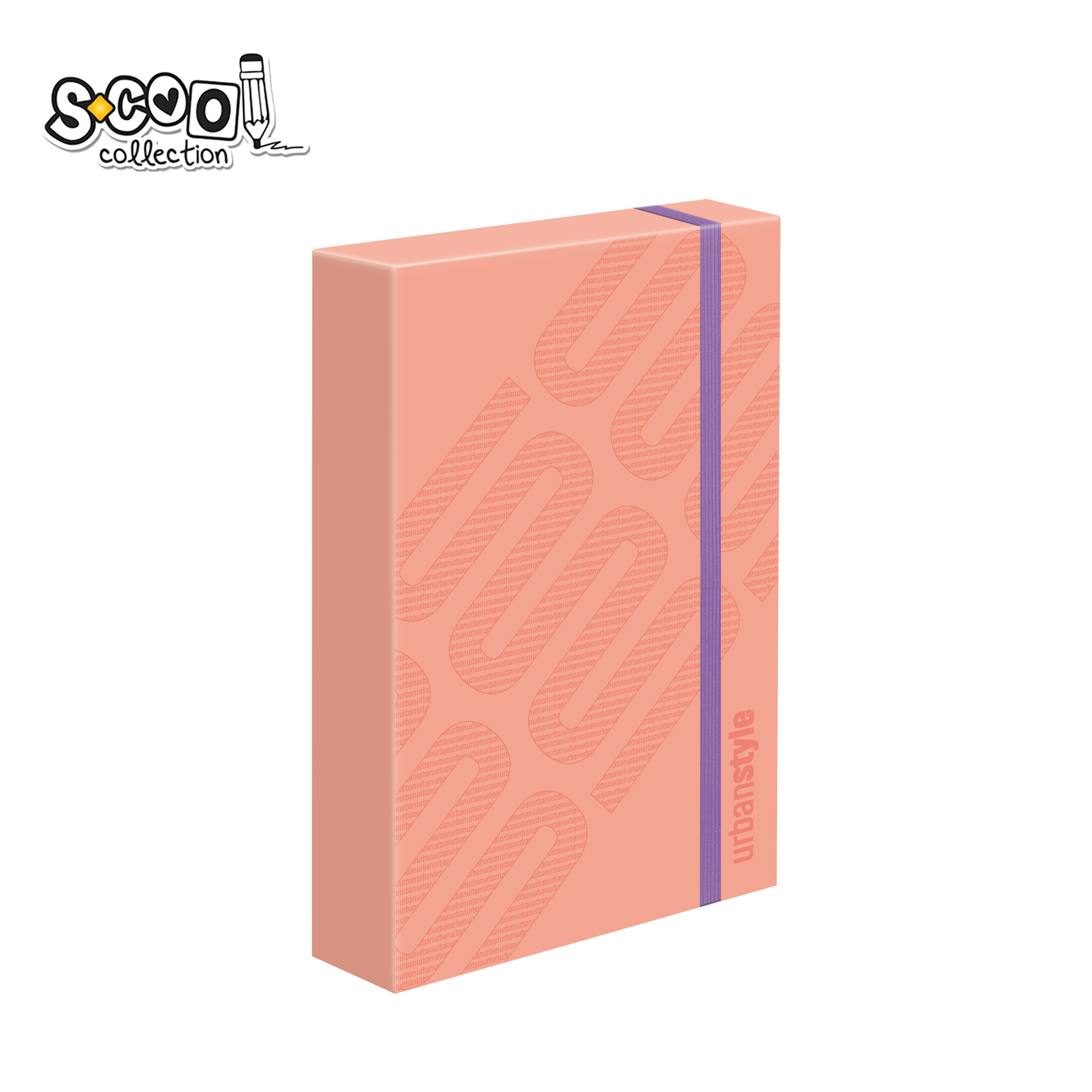 FASCIKLA PREMIUM SA GUMOM URBAN STYLE 31*24*4.5CM SC2770 - S-COOL | Školski pribor | NBK