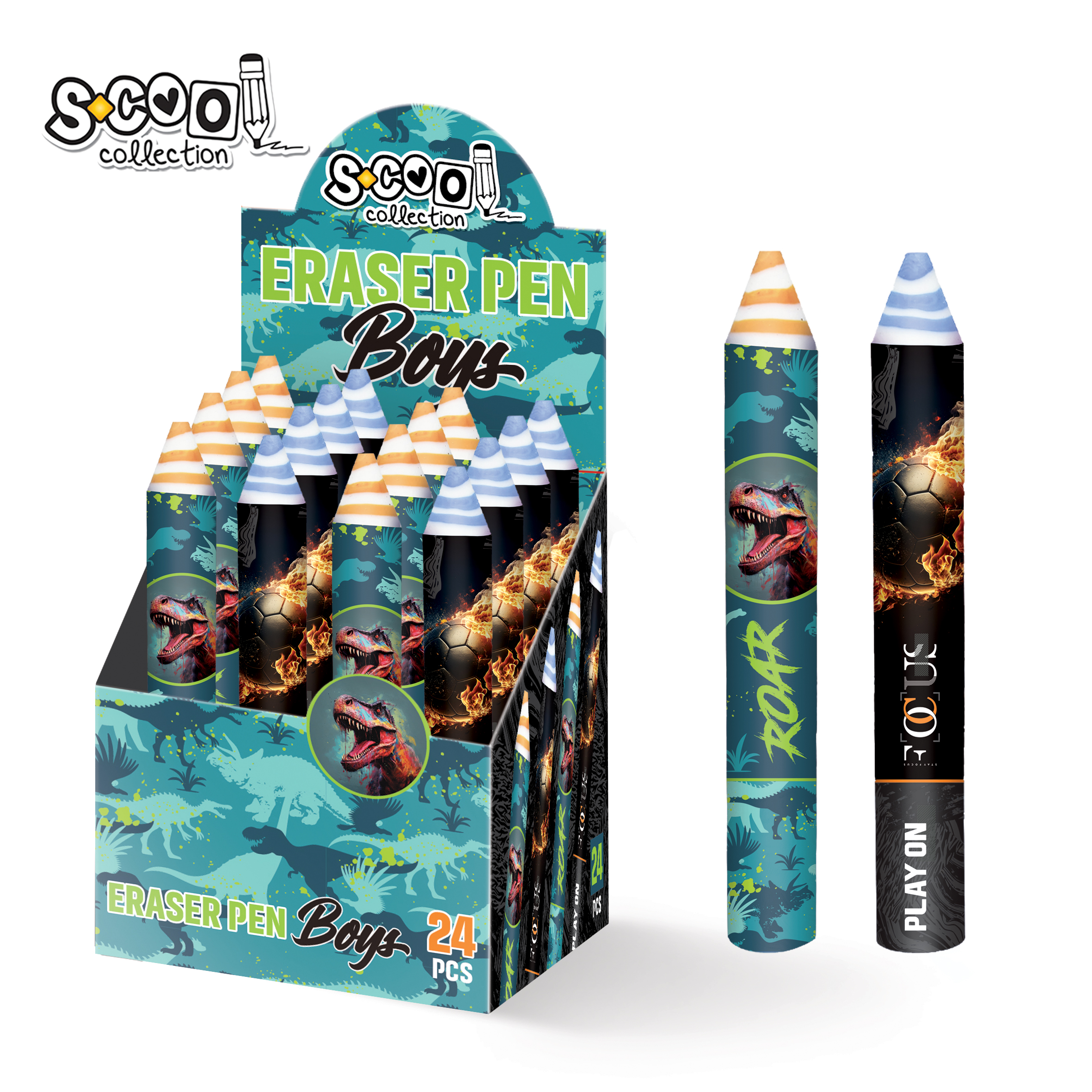 GUMICA ZA BRISANJE JUMBO BOYS 1/24 SC2721 - S-COOL | Školski pribor | NBK