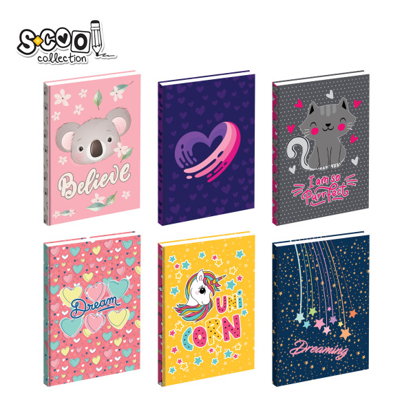 SVESKA TP PREMIUM A4 80L CISTA GIRLS COLLECTION SC2790 - S-COOL | Školski pribor | NBK